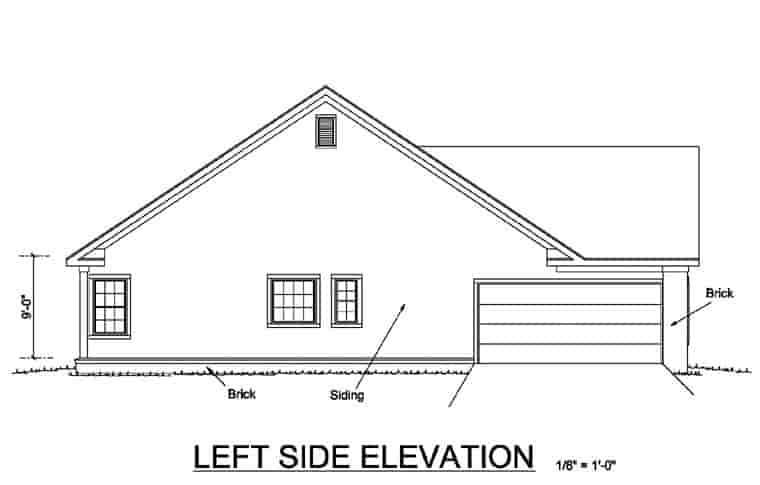 Country House Plan 68500 with 4 Beds, 2 Baths, 2 Car Garage Picture 1