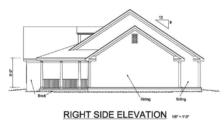 Country House Plan 68500 with 4 Beds, 2 Baths, 2 Car Garage Picture 2