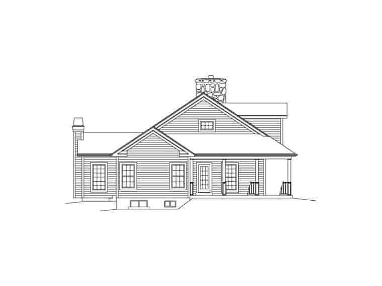 Country, Farmhouse House Plan 69004 with 3 Beds, 3 Baths, 3 Car Garage Picture 1