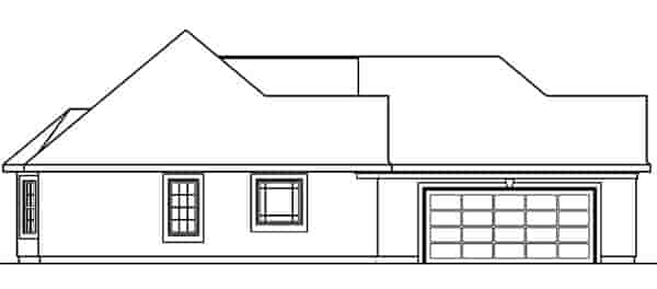 European, Florida, Mediterranean, One-Story, Ranch House Plan 69145 with 3 Beds, 2 Baths, 2 Car Garage Picture 1