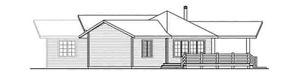 Craftsman House Plan 69278 with 3 Beds, 2 Baths, 2 Car Garage Picture 2