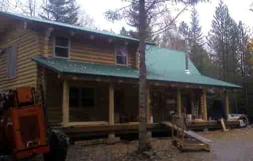Cabin, Cottage, Log House Plan 69360 with 3 Beds, 2 Baths Picture 3
