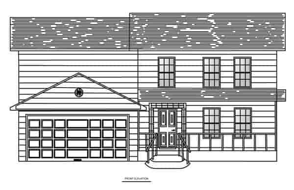 Country House Plan 70915 with 3 Beds, 3 Baths, 2 Car Garage Picture 3