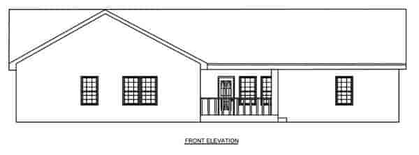 Country Multi-Family Plan 70920 with 5 Beds, 3 Baths Picture 3