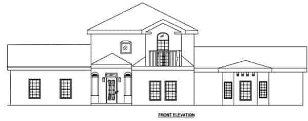Contemporary House Plan 70932 with 3 Beds, 3 Baths, 2 Car Garage Picture 3