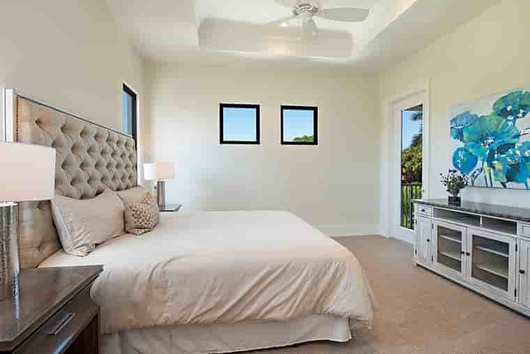 Coastal, Florida, Mediterranean House Plan 71552 with 4 Beds, 5 Baths, 3 Car Garage Picture 10