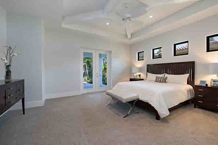 Coastal, Florida, Mediterranean House Plan 71552 with 4 Beds, 5 Baths, 3 Car Garage Picture 8