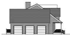 House Plan 71902 with 3 Beds, 3 Baths, 3 Car Garage Picture 2