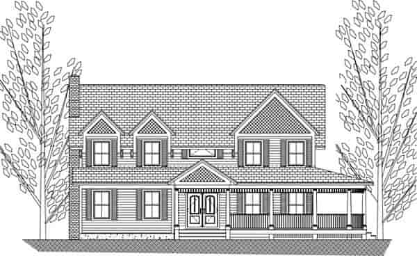 House Plan 71903 with 3 Beds, 5 Baths Picture 3