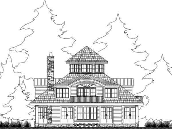 House Plan 71906 with 4 Beds, 4 Baths, 2 Car Garage Picture 1