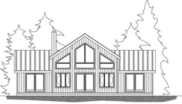 House Plan 71909 with 3 Beds, 3 Baths Picture 1