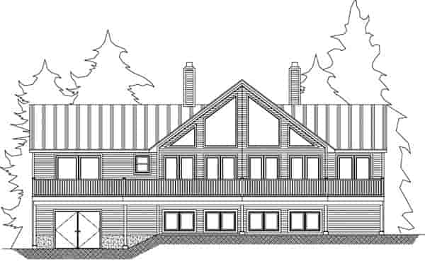 Cottage, Country House Plan 71910 with 3 Beds, 2 Baths Picture 1