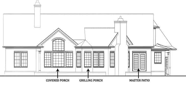House Plan 72136 with 3 Beds, 3 Baths, 2 Car Garage Picture 1