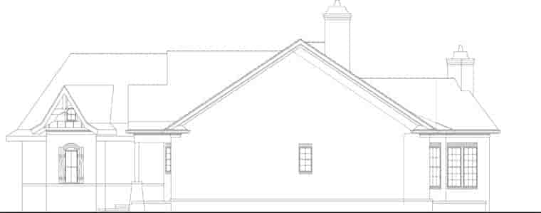 Ranch House Plan 72168 with 3 Beds, 3 Baths, 2 Car Garage Picture 3