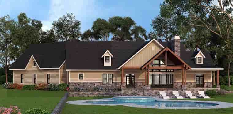 Country, Craftsman, Farmhouse, Traditional House Plan 72170 with 3 Beds, 3 Baths, 3 Car Garage Picture 6