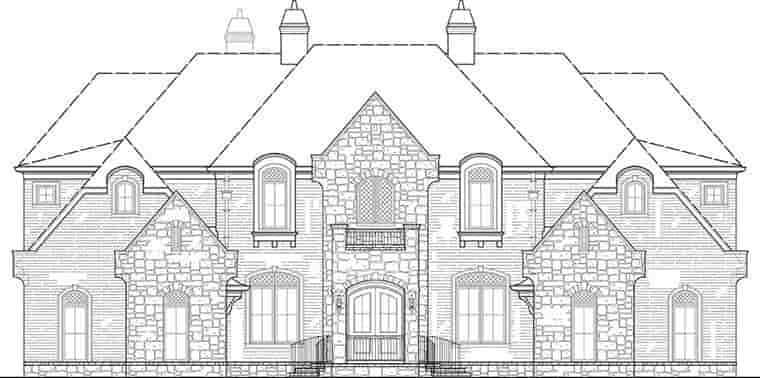 European, French Country House Plan 72171 with 6 Beds, 7 Baths, 4 Car Garage Picture 3