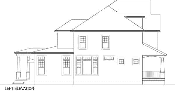 Cottage, Farmhouse, French Country House Plan 72219 with 4 Beds, 4 Baths, 2 Car Garage Picture 14
