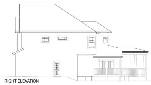 Cottage, Farmhouse, French Country House Plan 72219 with 4 Beds, 4 Baths, 2 Car Garage Picture 15