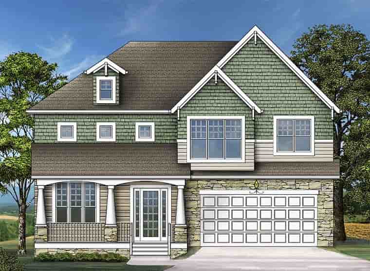 Cottage, Farmhouse, French Country House Plan 72219 with 4 Beds, 4 Baths, 2 Car Garage Picture 17