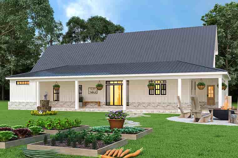 Farmhouse, Ranch, Traditional House Plan 72253 with 3 Beds, 3 Baths, 2 Car Garage Picture 5