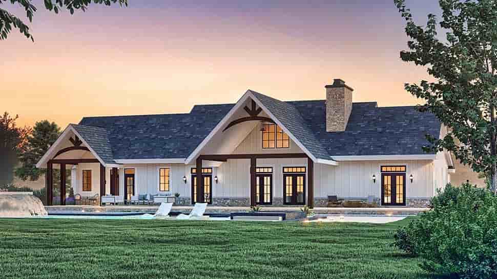 Country, Craftsman, Farmhouse, Traditional House Plan 72261 with 3 Beds, 3 Baths, 3 Car Garage Picture 10