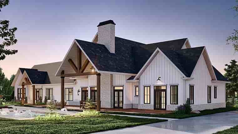 Country, Craftsman, Farmhouse, Traditional House Plan 72263 with 4 Beds, 4 Baths, 3 Car Garage Picture 5