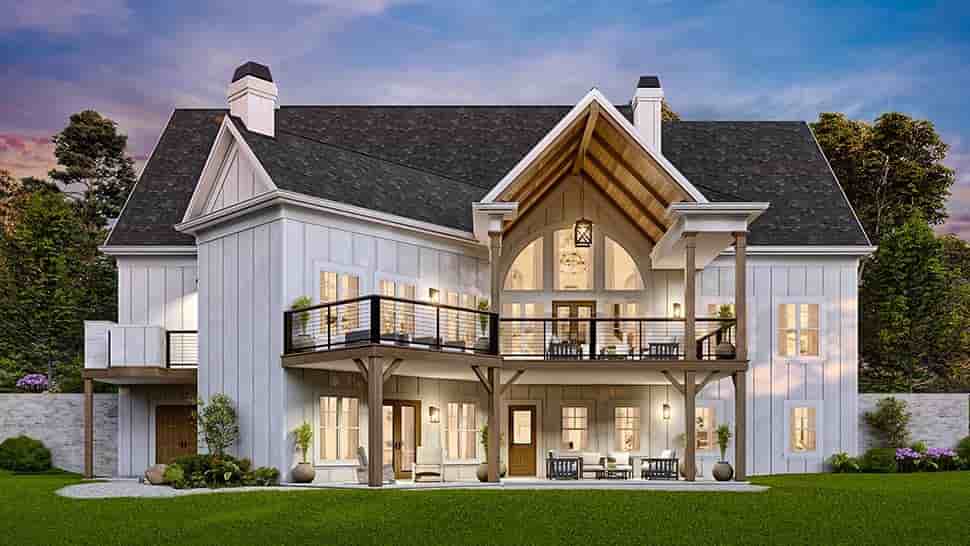 Country, Craftsman, Traditional House Plan 72276 with 4 Beds, 5 Baths, 2 Car Garage Picture 6
