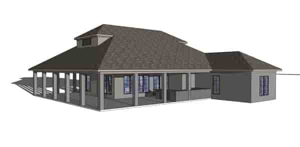 Coastal, Southern House Plan 72370 with 3 Beds, 3 Baths Picture 4