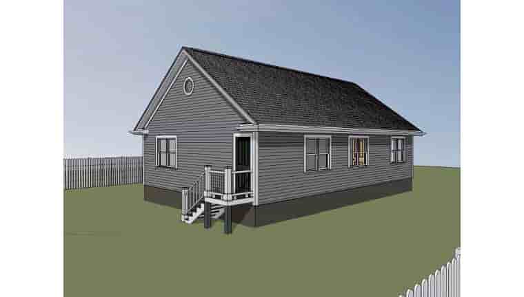 Bungalow House Plan 72702 with 3 Beds, 2 Baths Picture 1