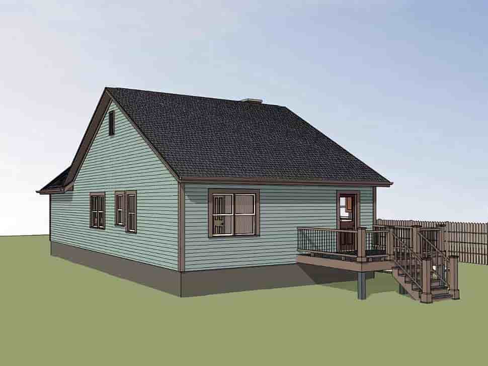 Bungalow House Plan 72716 with 3 Beds, 2 Baths Picture 1