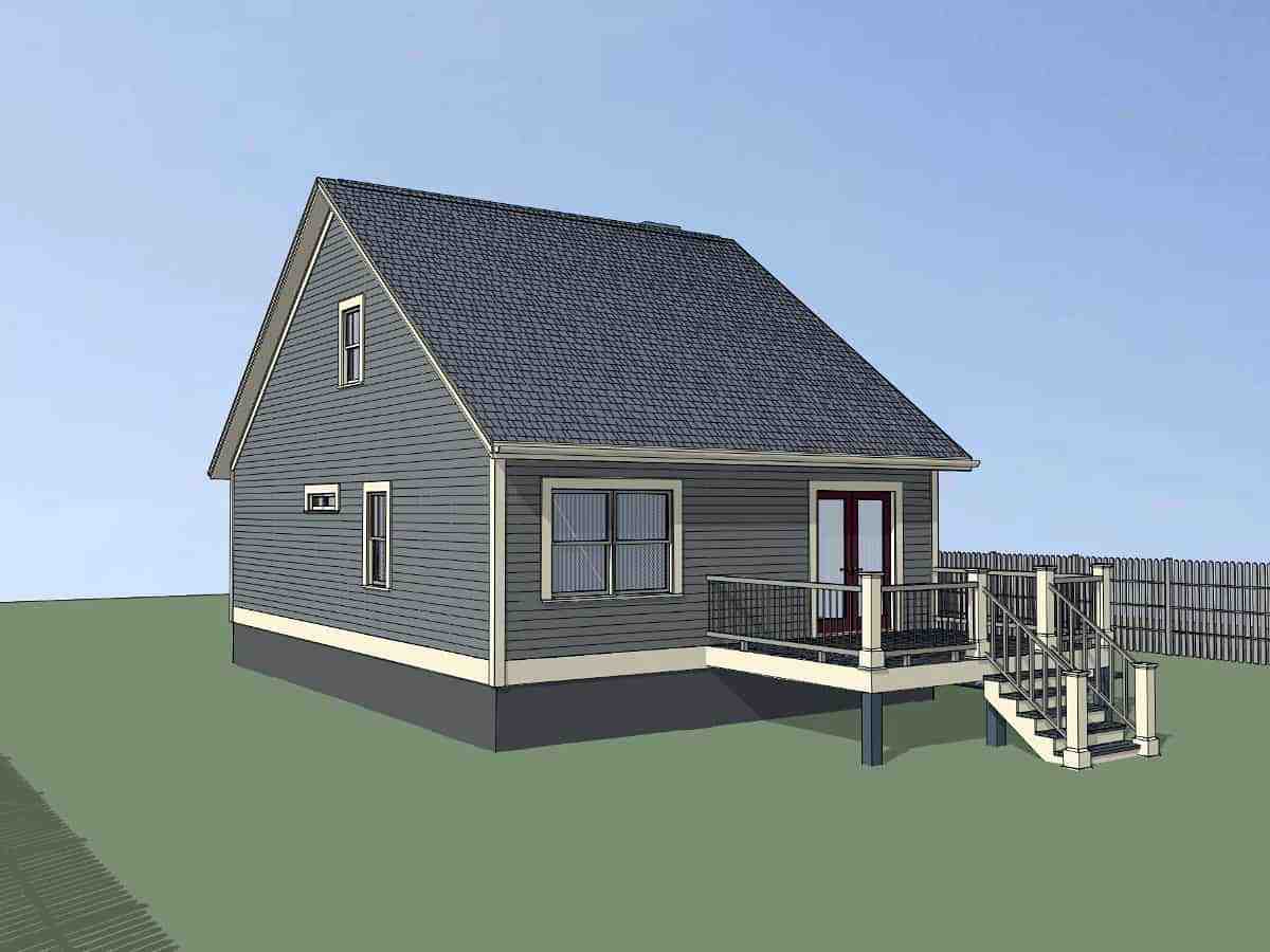 Bungalow House Plan 72717 with 3 Beds, 2 Baths, 2 Car Garage Picture 1