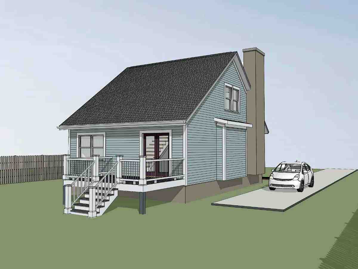 Bungalow House Plan 72718 with 3 Beds, 2 Baths Picture 2