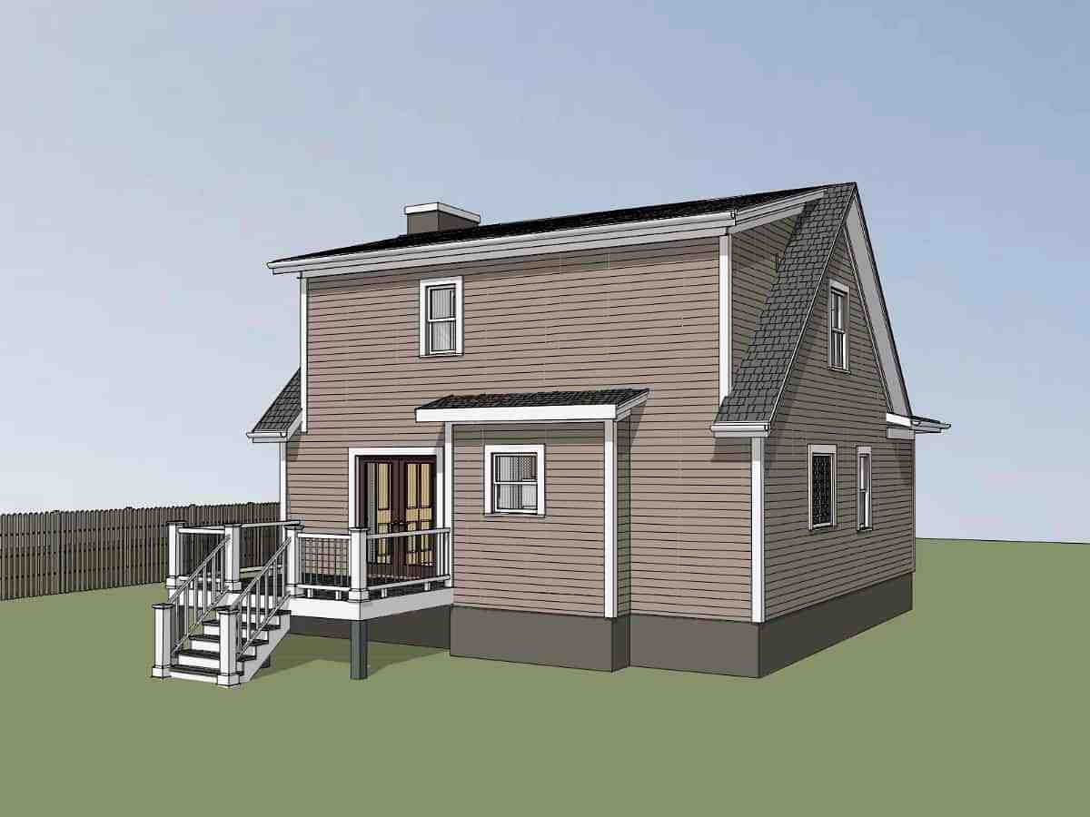 Bungalow House Plan 72722 with 3 Beds, 3 Baths Picture 2