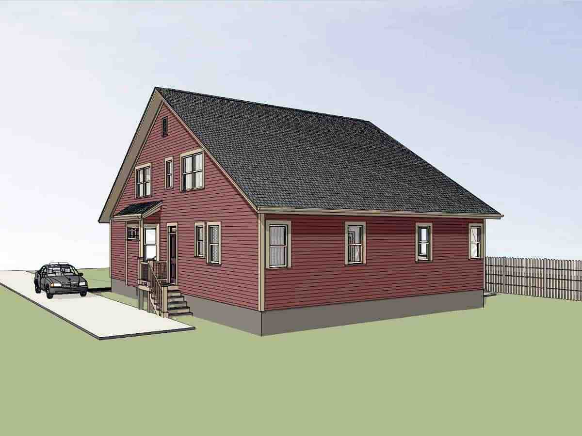 Bungalow Multi-Family Plan 72780 with 6 Beds, 4 Baths Picture 1