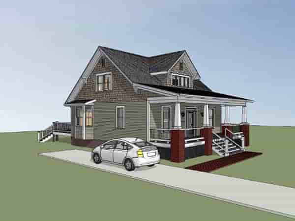 Bungalow, Craftsman House Plan 72798 with 3 Beds, 3 Baths Picture 1