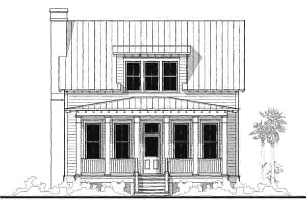 Historic, Southern House Plan 73733 with 4 Beds, 4 Baths Picture 2