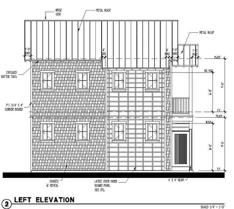 Historic 2 Car Garage Apartment Plan 73778 with 1 Beds, 1 Baths Picture 1