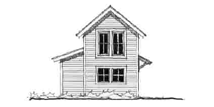 Historic 2 Car Garage Apartment Plan 73796 with 1 Beds, 1 Baths Picture 2