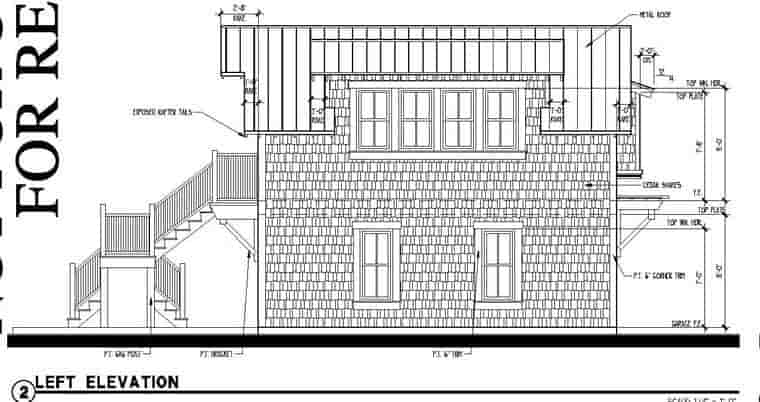 Historic 2 Car Garage Apartment Plan 73803 with 1 Beds, 1 Baths Picture 1