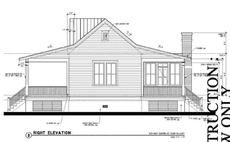 Country, Historic House Plan 73887 with 2 Beds, 2 Baths Picture 2