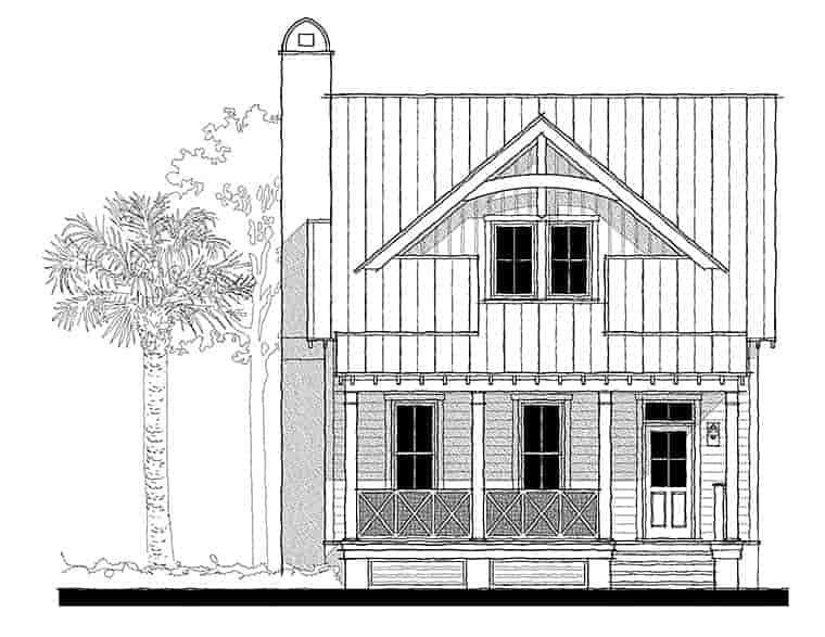 Cottage, Country, Southern House Plan 73938 with 3 Beds, 4 Baths Picture 1