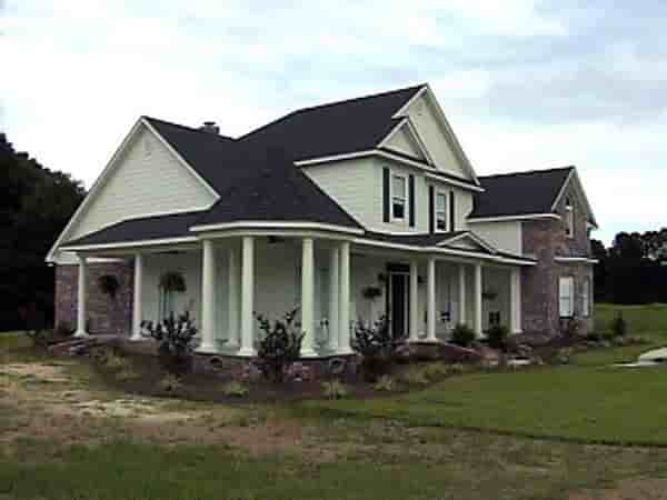 House Plan 74603 with 4 Beds, 4 Baths, 2 Car Garage Picture 1