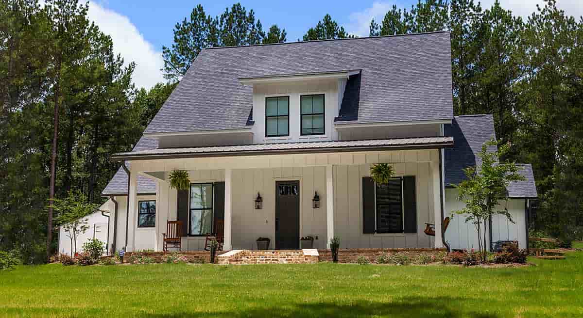 Farmhouse, Southern, Traditional House Plan 74644 with 3 Beds, 4 Baths, 3 Car Garage Picture 1