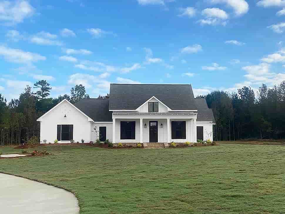 Country, Farmhouse, Traditional House Plan 74666 with 4 Beds, 3 Baths, 3 Car Garage Picture 4