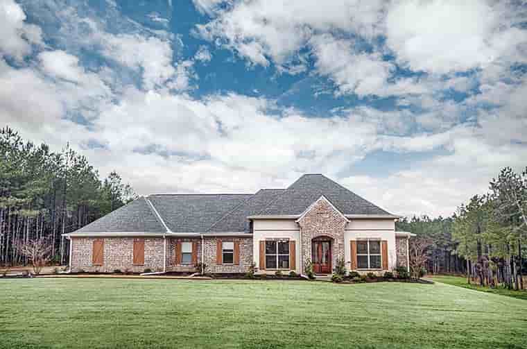 French Country, Traditional House Plan 74673 with 4 Beds, 3 Baths, 3 Car Garage Picture 5