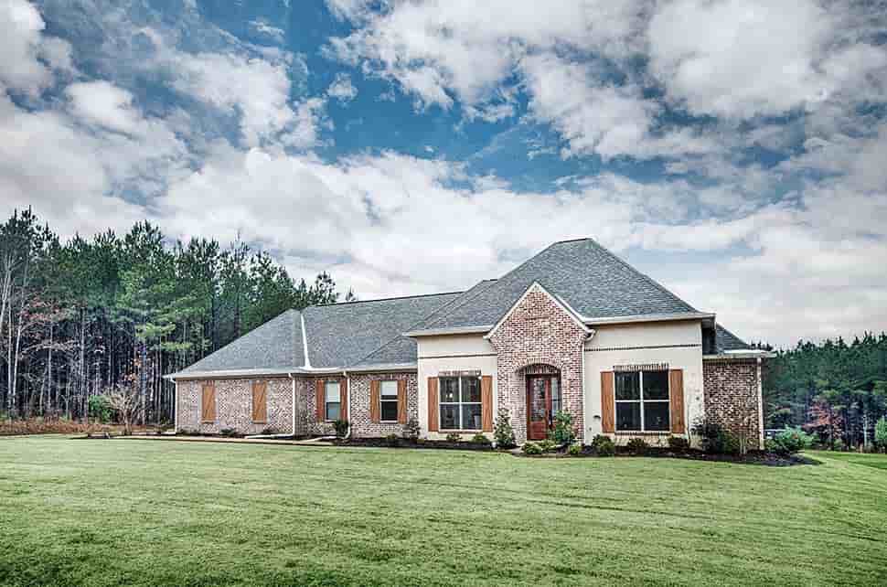 French Country, Traditional House Plan 74673 with 4 Beds, 3 Baths, 3 Car Garage Picture 7