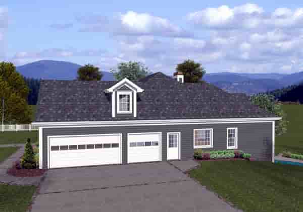 Craftsman House Plan 74804 with 4 Beds, 3 Baths, 3 Car Garage Picture 1