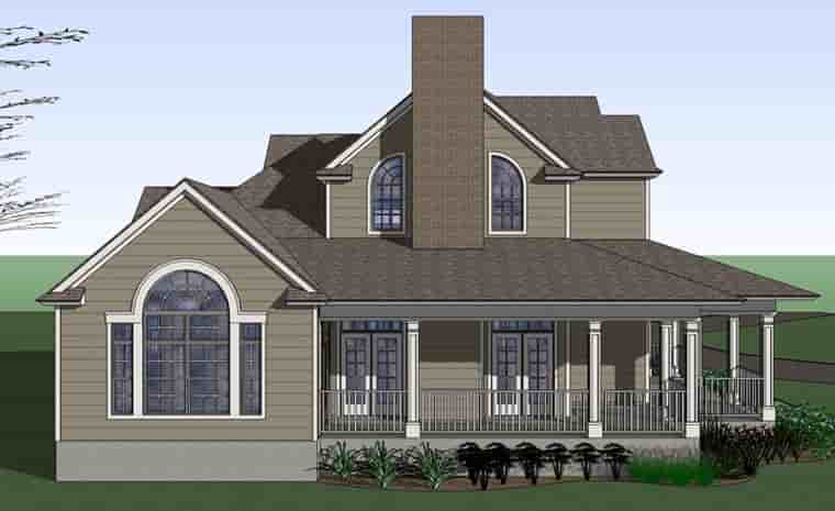 Country, Farmhouse, Victorian House Plan 75102 with 3 Beds, 3 Baths Picture 1