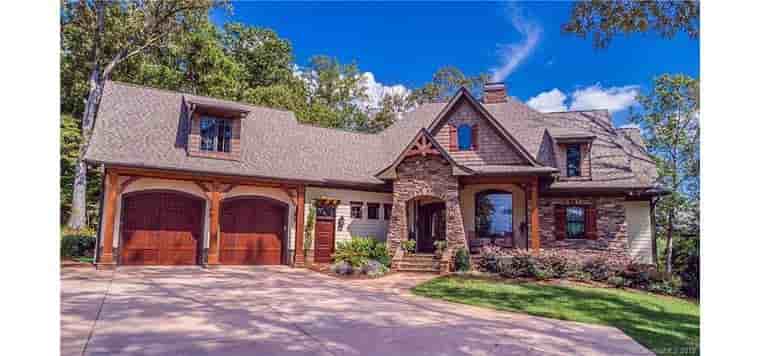 Cottage, Craftsman, Tuscan House Plan 75134 with 4 Beds, 4 Baths, 2 Car Garage Picture 3