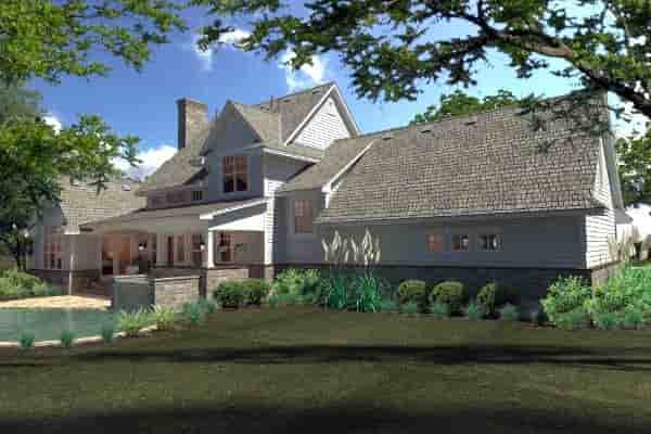 Country, Farmhouse, Southern House Plan 75138 with 3 Beds, 3 Baths, 2 Car Garage Picture 6